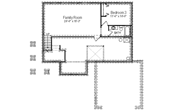 lower floor house blueprint