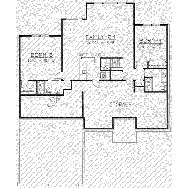 lower floor house blueprint