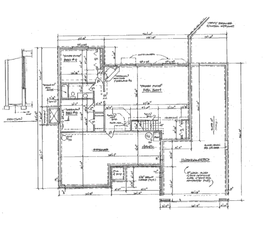 lower floor house blueprint