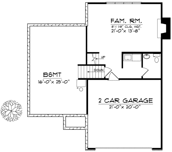 lower floor house blueprint