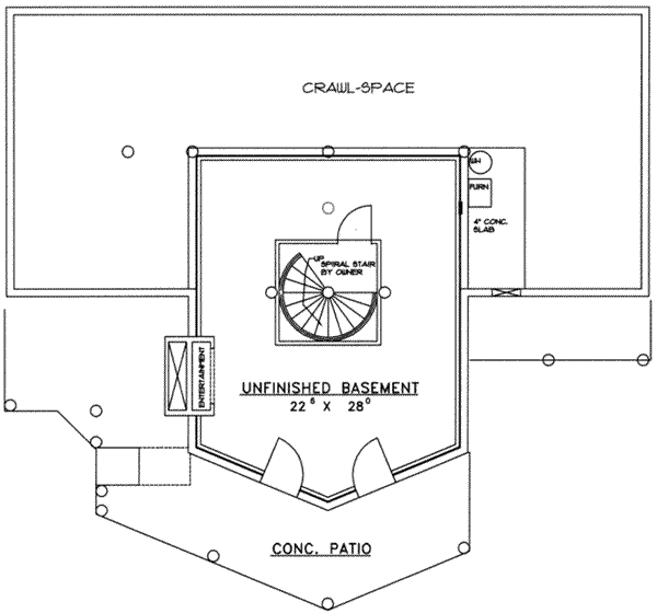 lower floor house blueprint