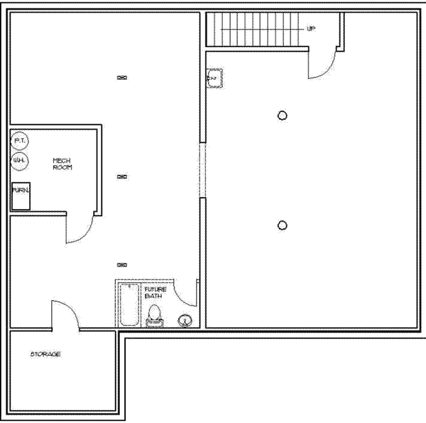 lower floor house blueprint