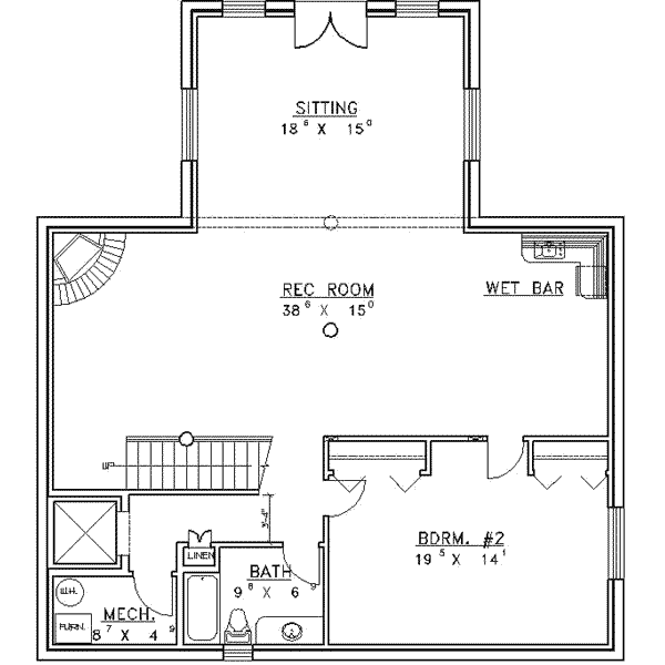 lower floor house blueprint