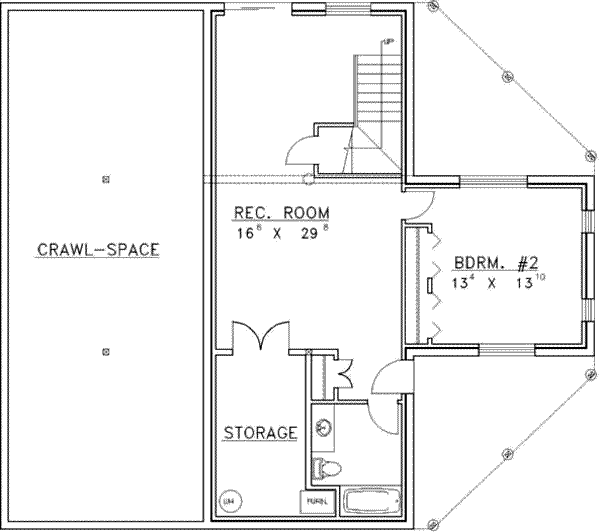 lower floor house blueprint