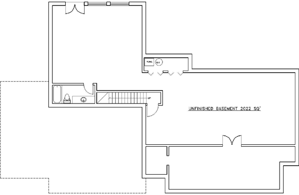 lower floor house blueprint
