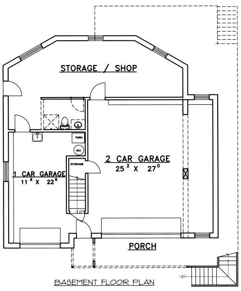 lower floor house blueprint