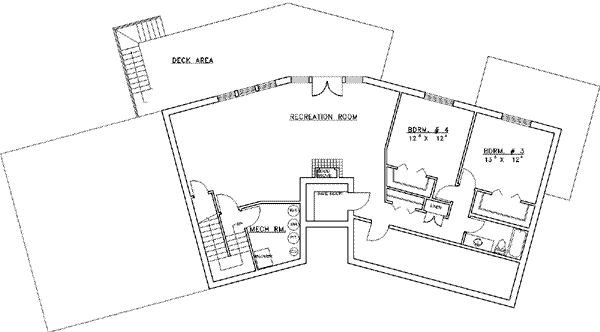 lower floor house blueprint