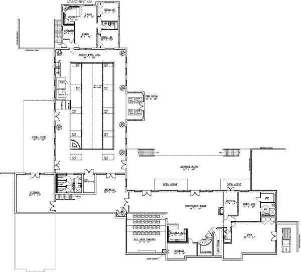 lower floor house blueprint