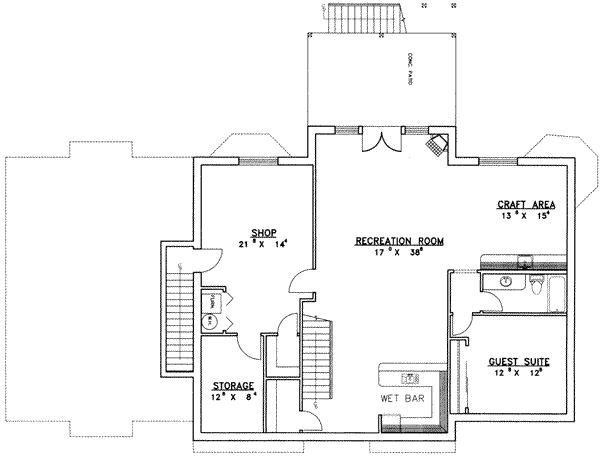 lower floor house blueprint