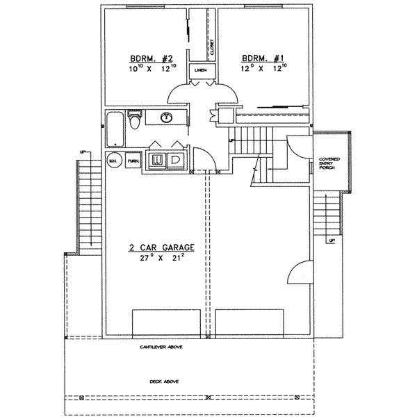 lower floor house blueprint