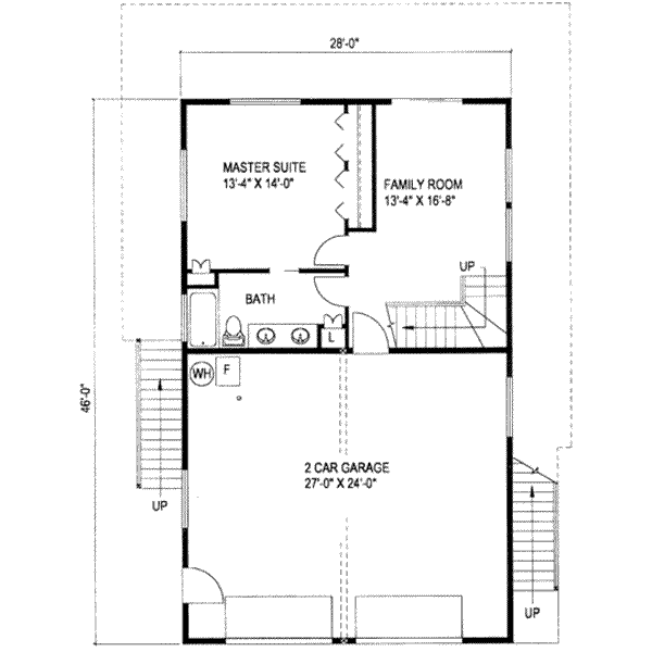 lower floor house blueprint