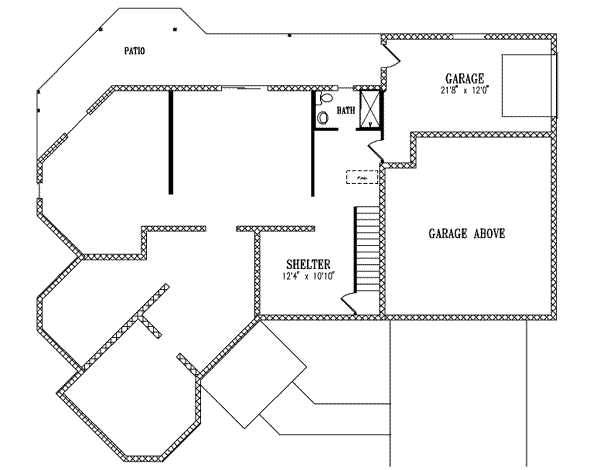 lower floor house blueprint