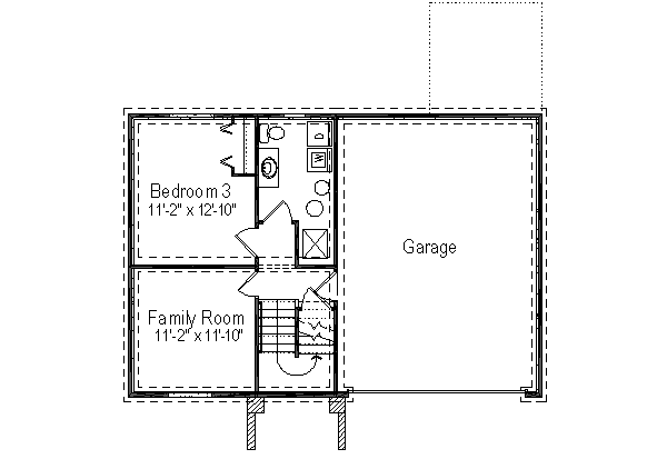 lower floor house blueprint