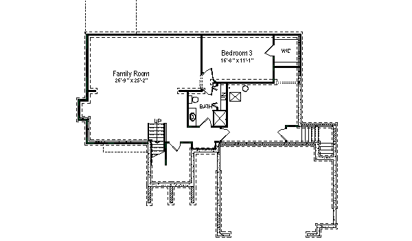 lower floor house blueprint
