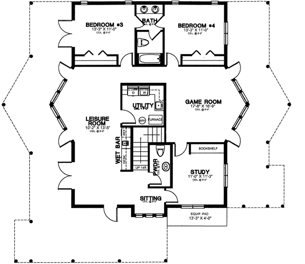 lower floor house blueprint