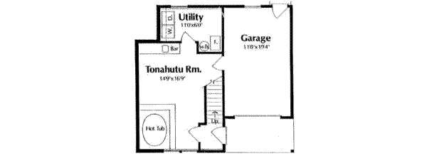lower floor house blueprint