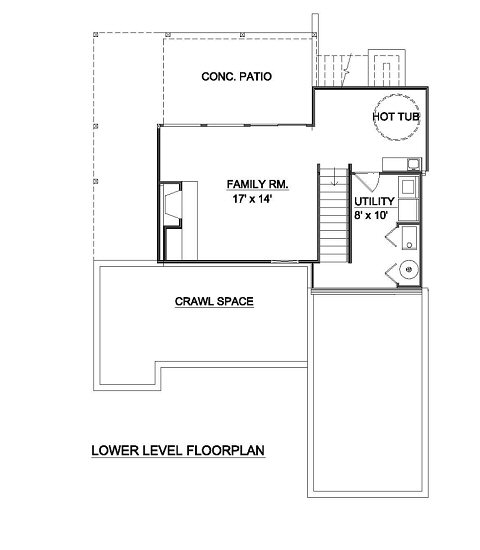 lower floor house blueprint
