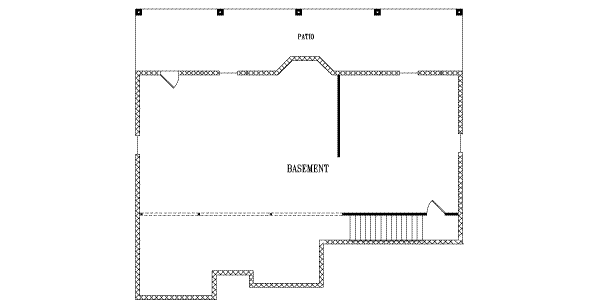 lower floor house blueprint