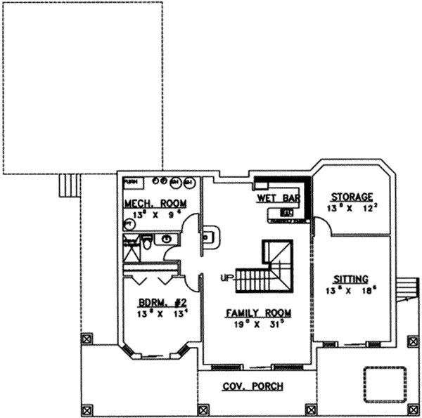 lower floor house blueprint