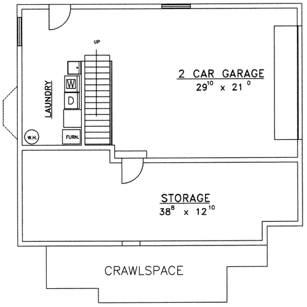 lower floor house blueprint