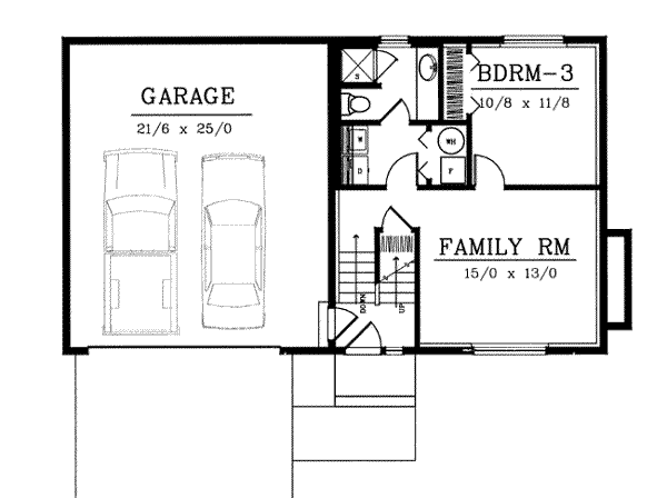 lower floor house blueprint