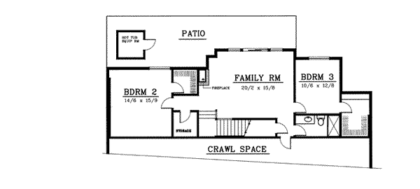 lower floor house blueprint