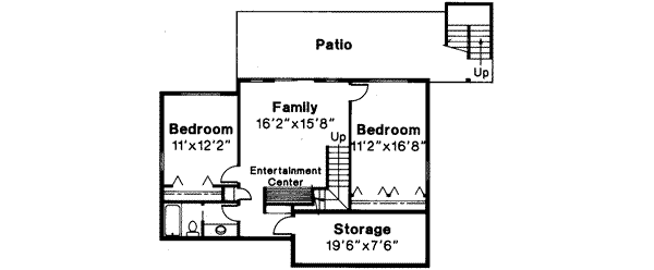 lower floor house blueprint
