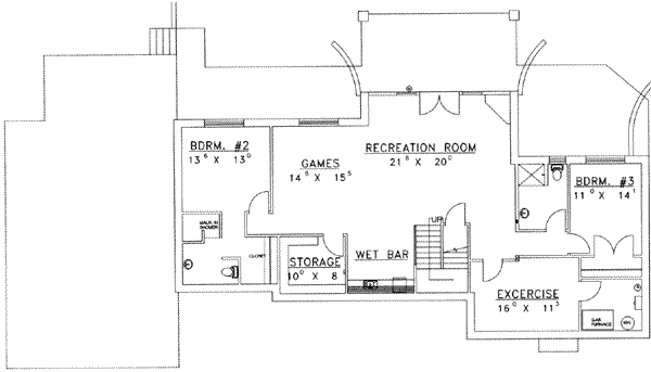 lower floor house blueprint