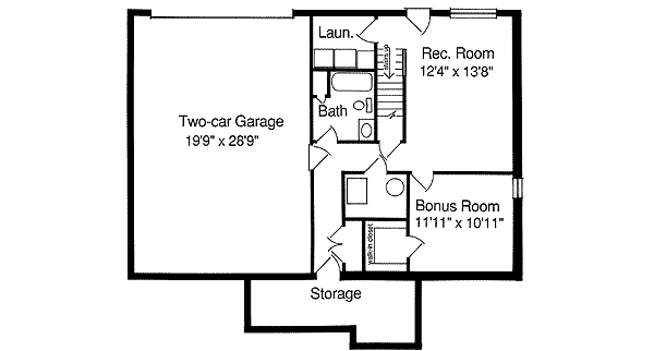 lower floor house blueprint