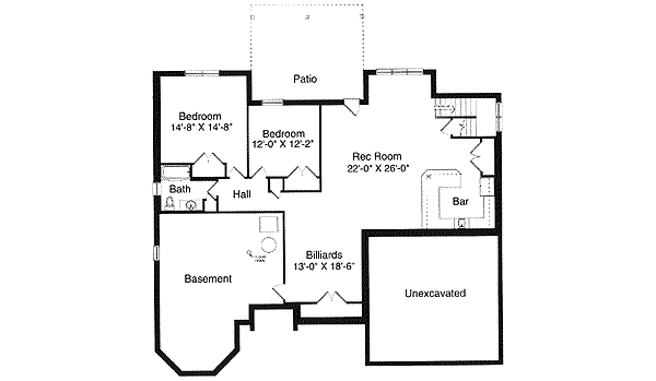 lower floor house blueprint