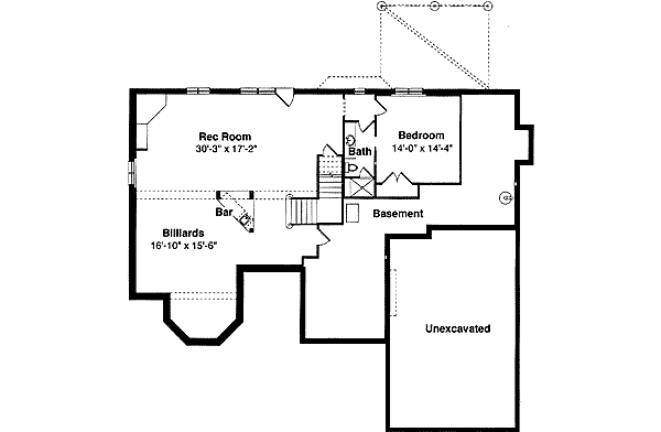 lower floor house blueprint