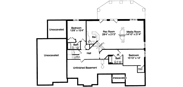 lower floor house blueprint