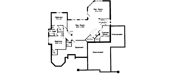 lower floor house blueprint