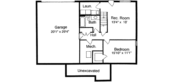 lower floor house blueprint