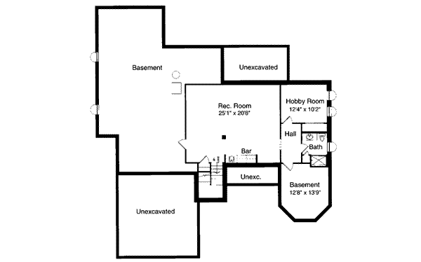 lower floor house blueprint