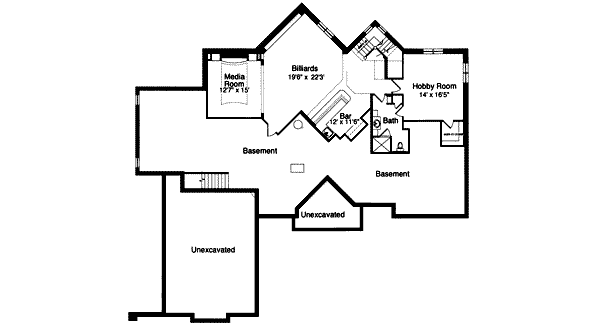 lower floor house blueprint