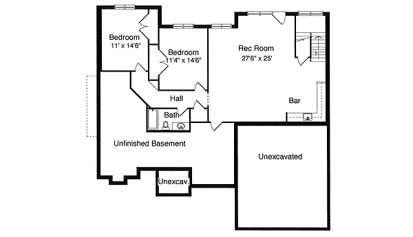 lower floor house blueprint