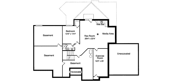lower floor house blueprint