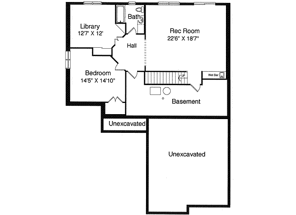 lower floor house blueprint