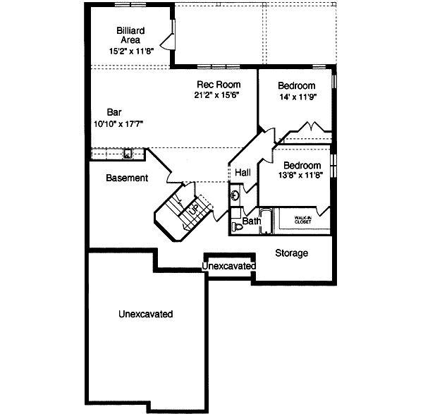 lower floor house blueprint