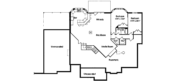 lower floor house blueprint