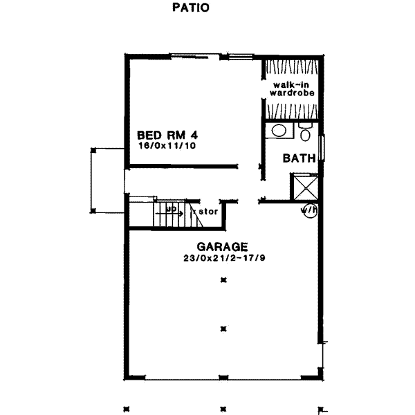 lower floor house blueprint