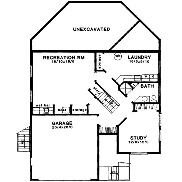 lower floor house blueprint