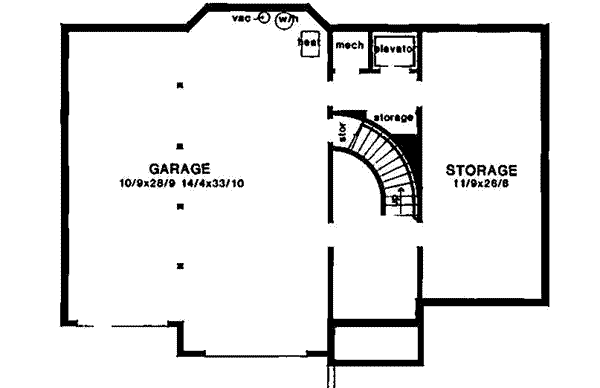lower floor house blueprint