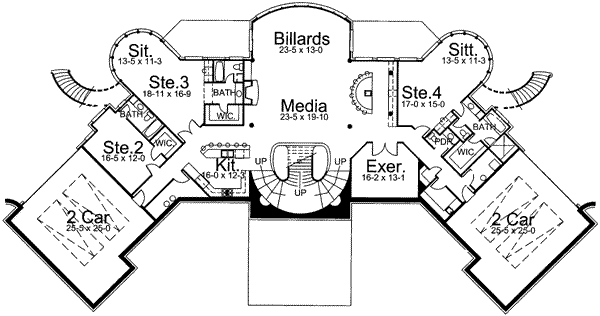 lower floor house blueprint