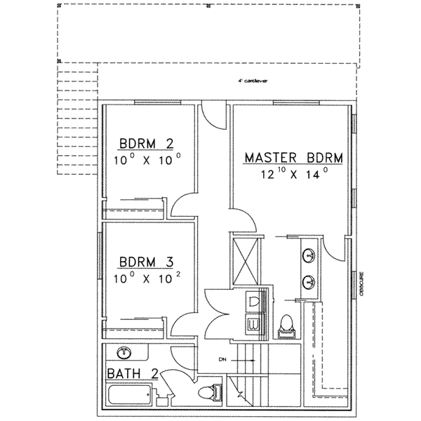 lower floor house blueprint