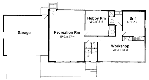 lower floor house blueprint