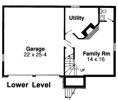 lower floor house blueprint