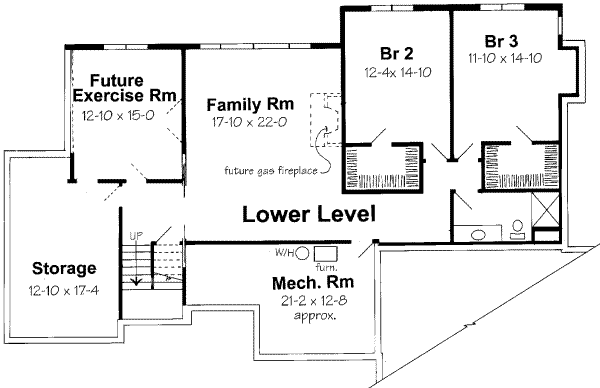 lower floor house blueprint
