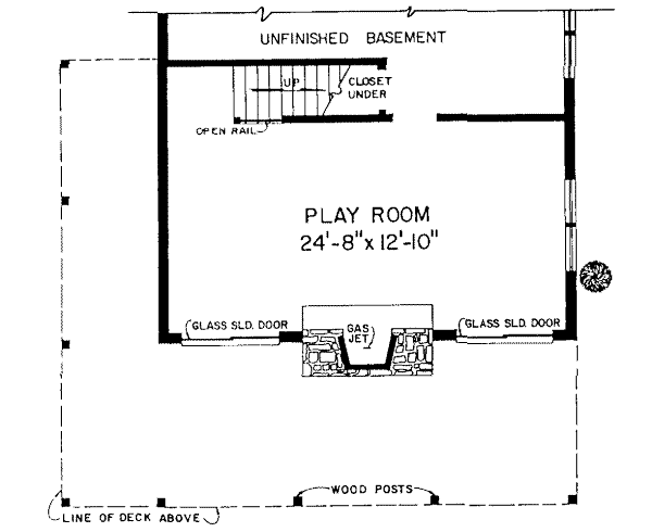 lower floor house blueprint